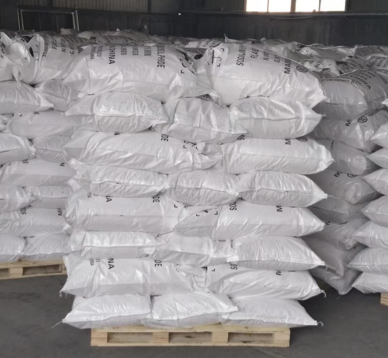 Sodium Hydrosulfide (NaHS) 70% Min Solid Flakes Pachaging